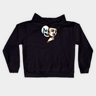 masked skull Kids Hoodie